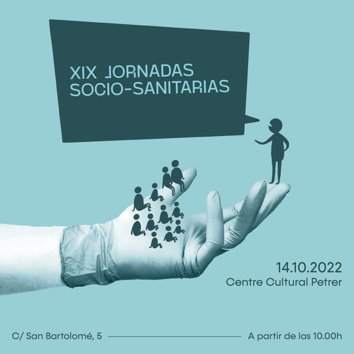 Ya estamos ultimando las XIX JORNADAS SOCIO-SANITARIAS que se celebrarán el próximo 14 de octubre en #Petrer
