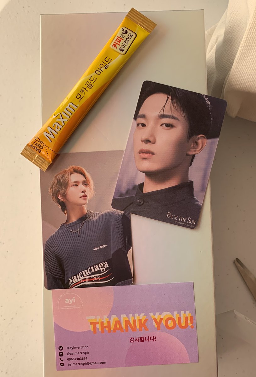 jeonjeykeyyy97's tweet photo. Thank you so much for being so nice and accommodating, @ayimerchph! Had a bit of a problem with the previous shop that I transacted with so grabe yung relief nung nakita kong meron pa silang extras and nasa PH na๐ญ๐ซถ๐ผ Ang ganda ganda so much!!
(Seoksoo hallu there!)
#AYIFeedback https://t.co/OmBy0J8N0A