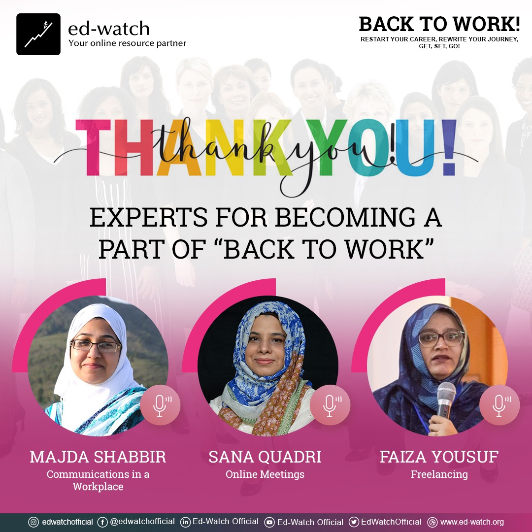 EdWatchOfficial's tweet photo. We are grateful to work with you every day, your continued support and all of the help you provided on our work was invaluable, It truly means so much
Contact us: +92-21-34831184
Visit our Website for more details:
https://t.co/WFKSNHE2Zx
#edwatch #training #online #skill https://t.co/kQeG54JzpO