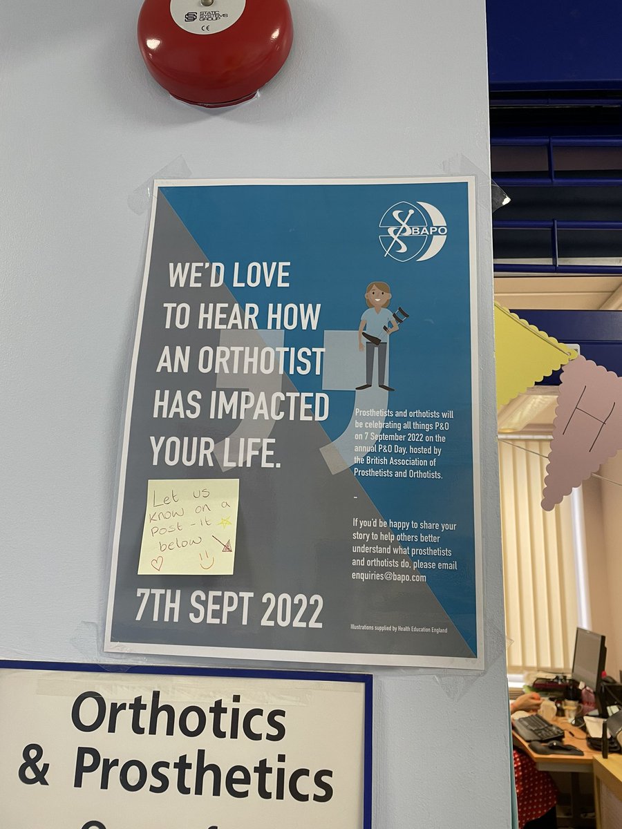 JourjaPattrik's tweet photo. Happy PandO Day 2022 from the Royal Berkshire Hospital Orthotics team. #RBFT #PandODay22 #SEAHPFacilities https://t.co/hCKiFHUePm