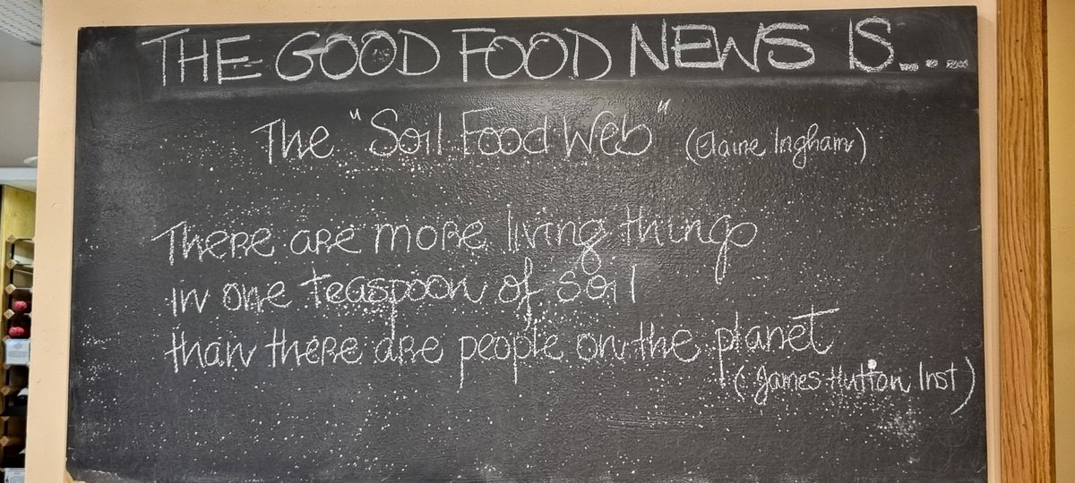 urrubandon's tweet photo. Good Morning
Wednesday 7 September
#thegoodfoodnewsis
When times start to get tough we can nurture ourselves with important things...
Thanks to @CountryChoice_
#soilfoodweb
#foodisfundamental https://t.co/R27y2XpPSC