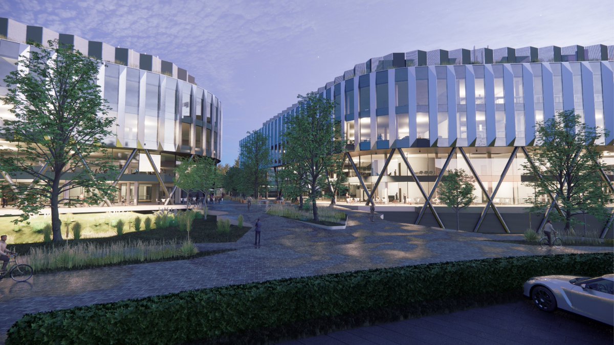 In reinforcing Oxford’s position as a world-leading centre for scientific discovery and invention, the buildings are designed to the highest quality with #wellbeing, #biodiversity and #sustainability at the heart of the design process: bit.ly/3KStSKM
