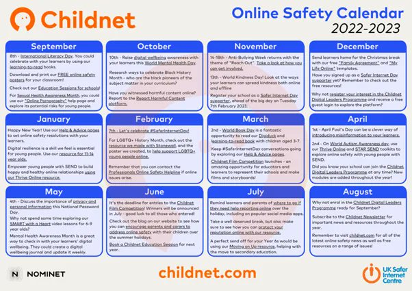 UK_SIC's tweet photo. Have you got #BackToSchool ready yet with these #OnlineSafety resources?

From leaflets, to posters, to lesson plans - see how you can enrich the curriculum today.

https://t.co/hK78Zb1iKX https://t.co/Qw0iJtsBiM