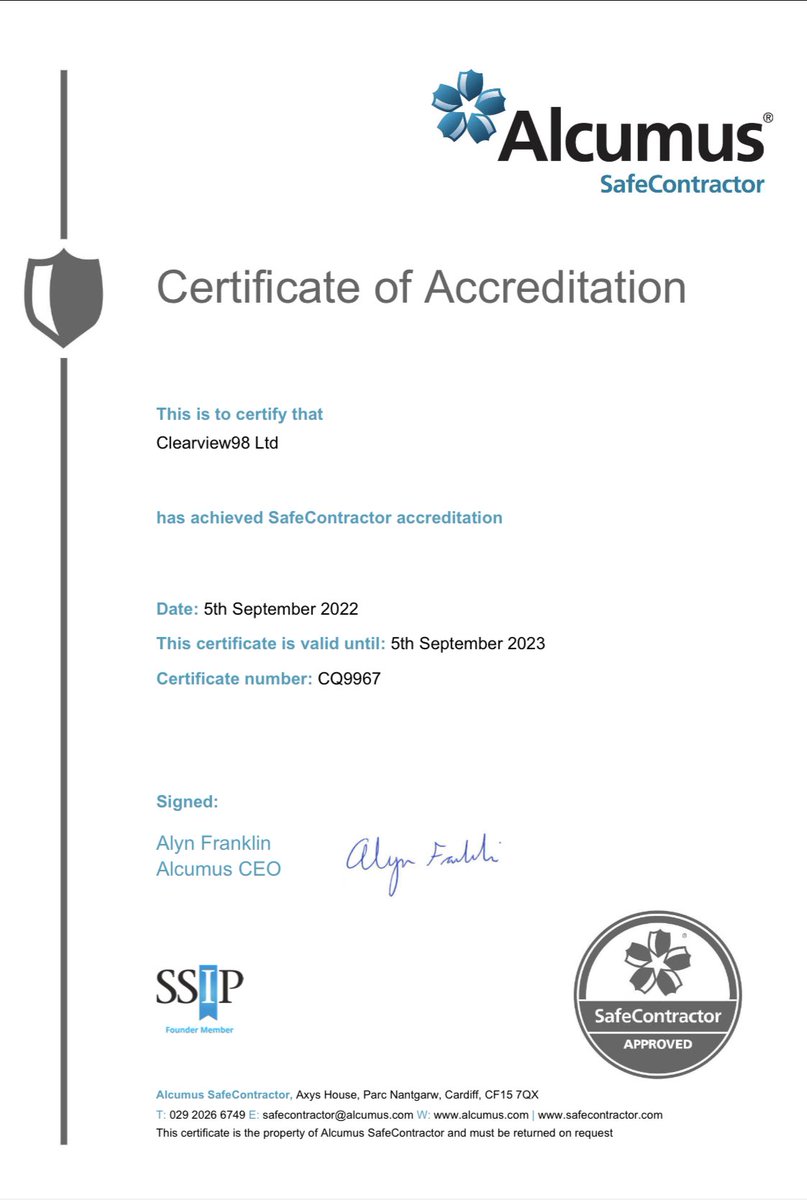 Clearview window cleaners and water softeners tweet media