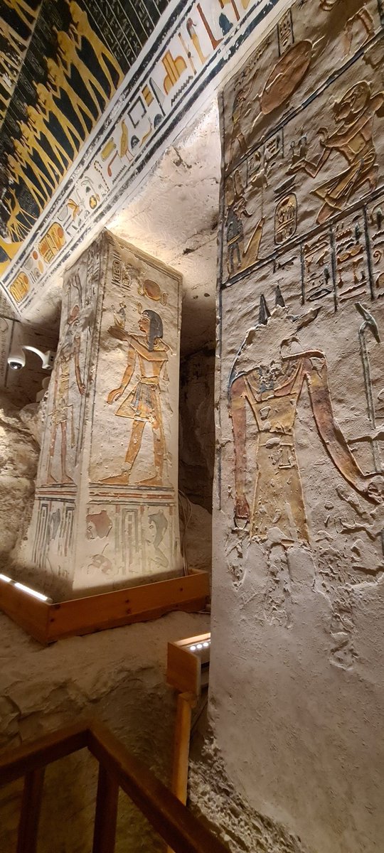 Tomb of Ramesses v and vi, Valley of the Kings. Luxor #egypt #egyptian #egyptology #ancientegypt #history #valleyofthekings