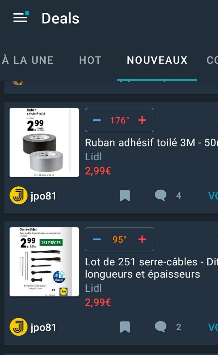 Dealabs's tweet photo. 🔞
On a un gars qui vient de partager 2 deals sur l'appli, je me demande quel est le projet 💀 https://t.co/fSsqTuVGsV