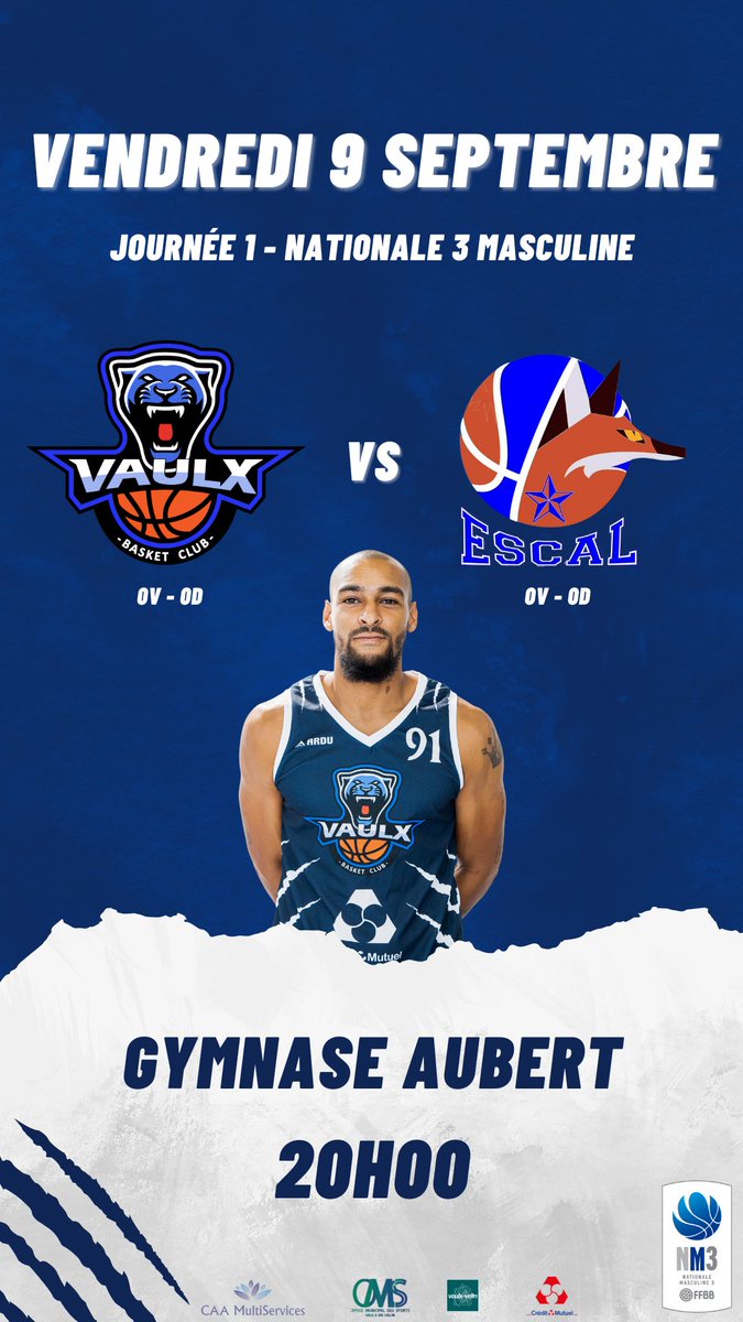 VaulxBC's tweet photo. J-2 avant la première journée de championnat NM3 🔥 https://t.co/Jg7HgxAemR