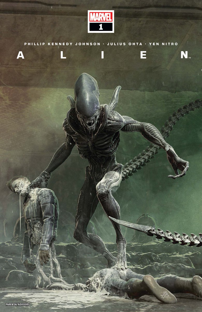 It's #newcomicbookday! Who is planning on picking up the launch issue of Marvel's Alien Volume 3 (aka Alien: Icarcus)? #AlienIcarcus #Alien #Aliens #MarvelsAlien #Xenomorph #XenomorphXX121 #PhillipKennedyJohnson #JuliusOhta #BjornBarends