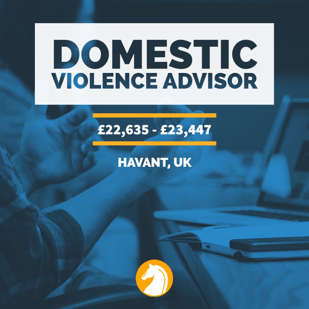 #NewJob - Domestic Violence Advisor | #Havant | £22,635 - £23,447 

Apply today! whiteknightrecruitment.com/job/domestic-v… 

#HIRINGNOW #domesticviolence #job