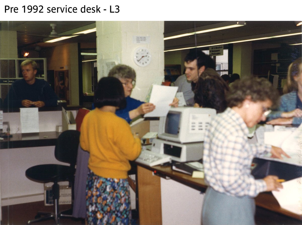 UWELibrary's tweet photo. As part of @UWEBristol's 30th-year celebrations, we have also been reminiscing about the history of our Libraries and came across these old photos 📸

#30YearsofUWE

https://t.co/JUGJv3ZaVM https://t.co/kPwlUlPiSH