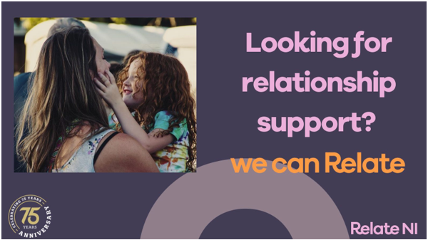 LinenQuarterBID's tweet photo. Its #RelationshipsWeek & we are joining @RelateNI in celebrating healthy relationships.
Relationships are changing, but what remains is that healthy relationships are good for our well-being.
Looking for support? π https://t.co/sfQmpo26um
#RelateNI75 https://t.co/KdTSJGrsg9