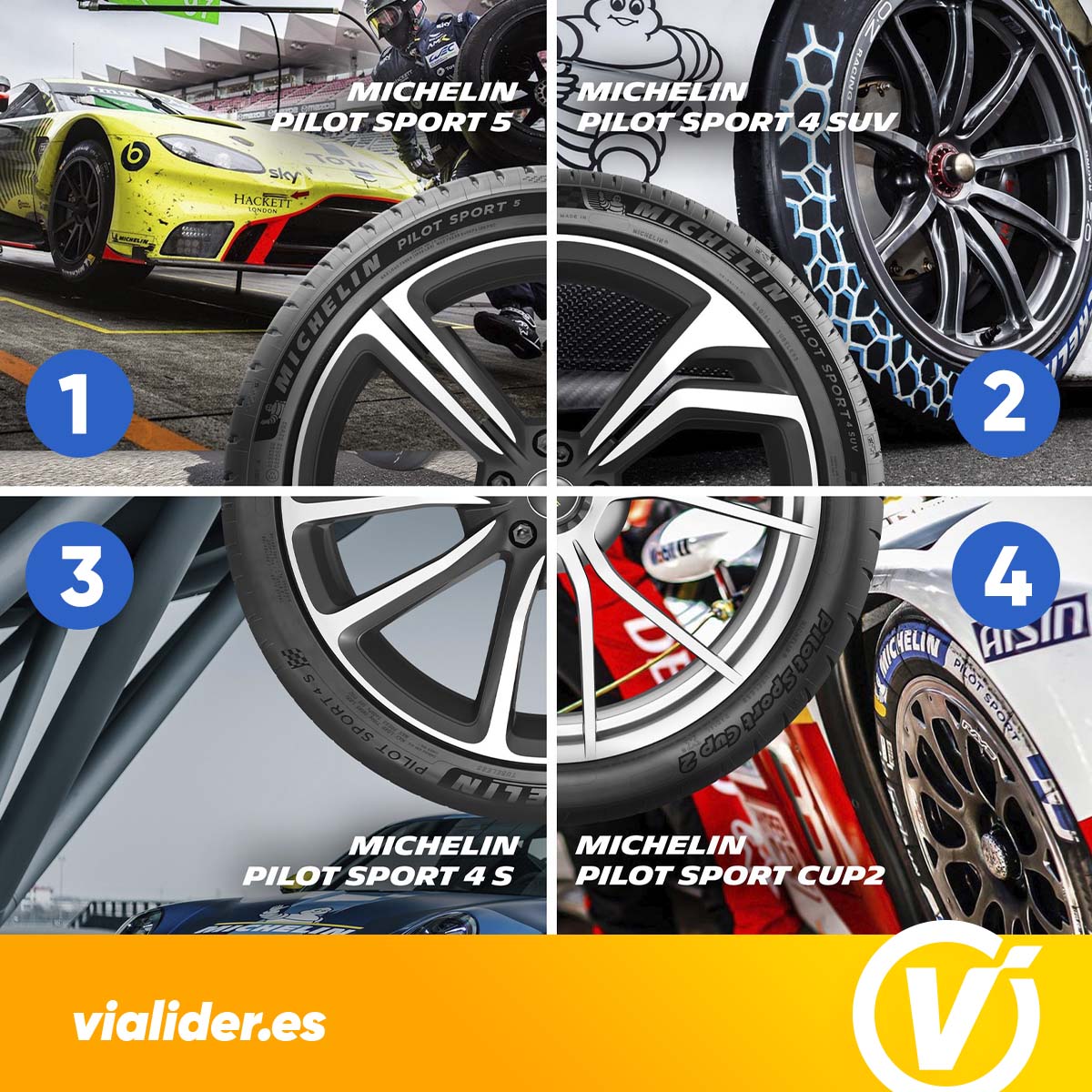 Vialider's tweet photo. ¿Conoces #MICHELINPilot?

Se trata de la gama de neumáticos de altas prestaciones de MICHELIN. ¿Con cuál te quedas tú?

#Vialider #neumaticos #neumaticosmichelin #Michelin https://t.co/XTkOoX903j