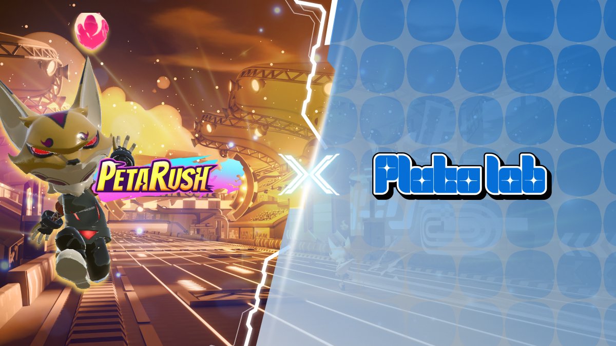 When communities merge, ecosystem fares well!✨ 

Welcome @PlutoLab_ to #PetaRush world as our newest partners🌐 

Expect Race, Music &amp; #NFTs on the go⚡️