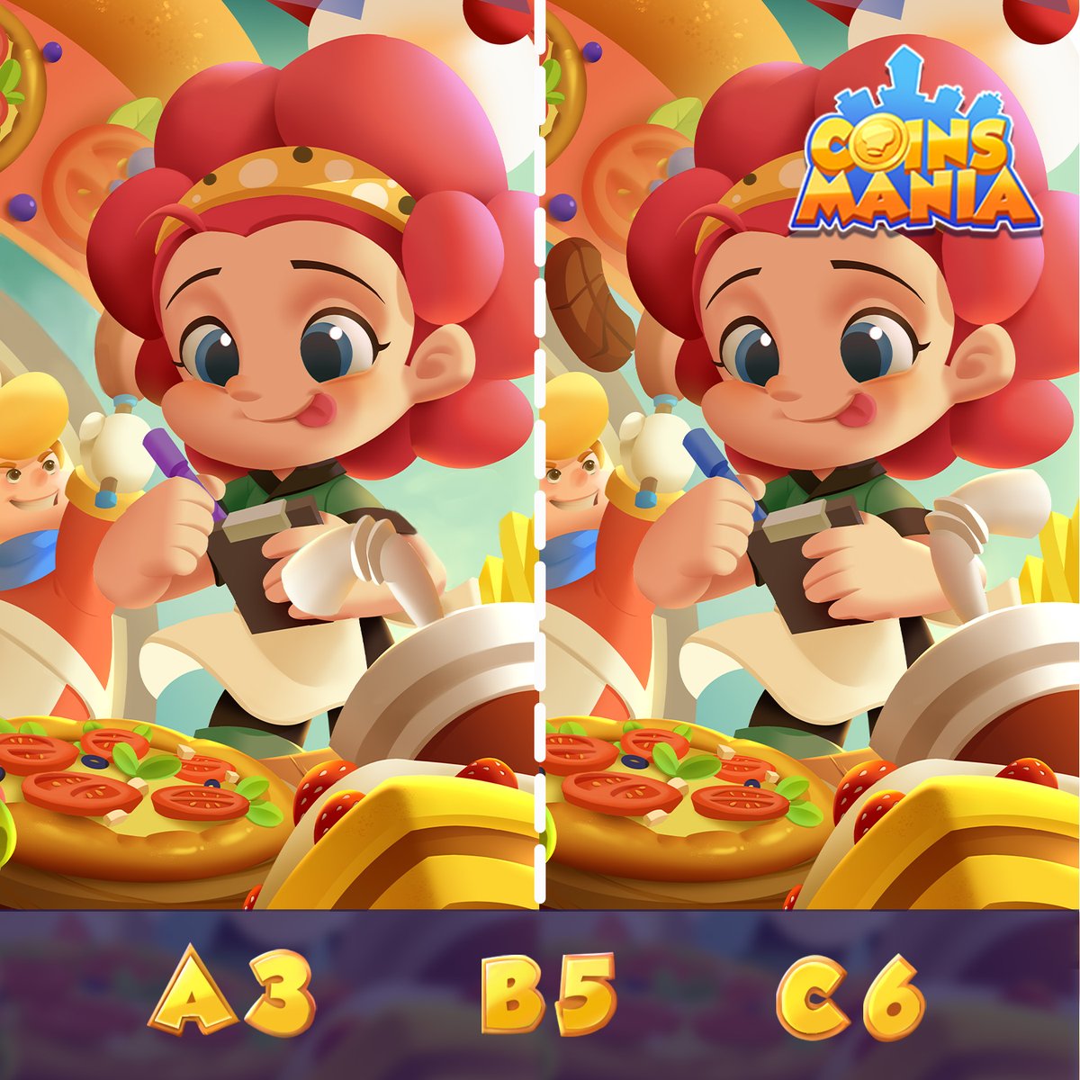 Cooking__Pop's tweet image. 🧐#FindtheDifference🧐
Hey guys!
Let's complete this big order!📑
Do you know how many differences between two pictures?
A chance to win 150 spins!🥳
Snag up these SPINS!!
Download here👇:
play.google.com/store/apps/det…