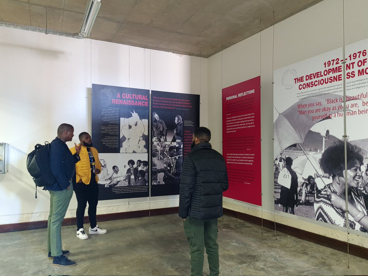 FES_SouthAfrica's tweet photo. The #FHAS22 day three ended with a tour to the Steve Biko Centre in Ginsberg. https://t.co/r0cPspXx05
