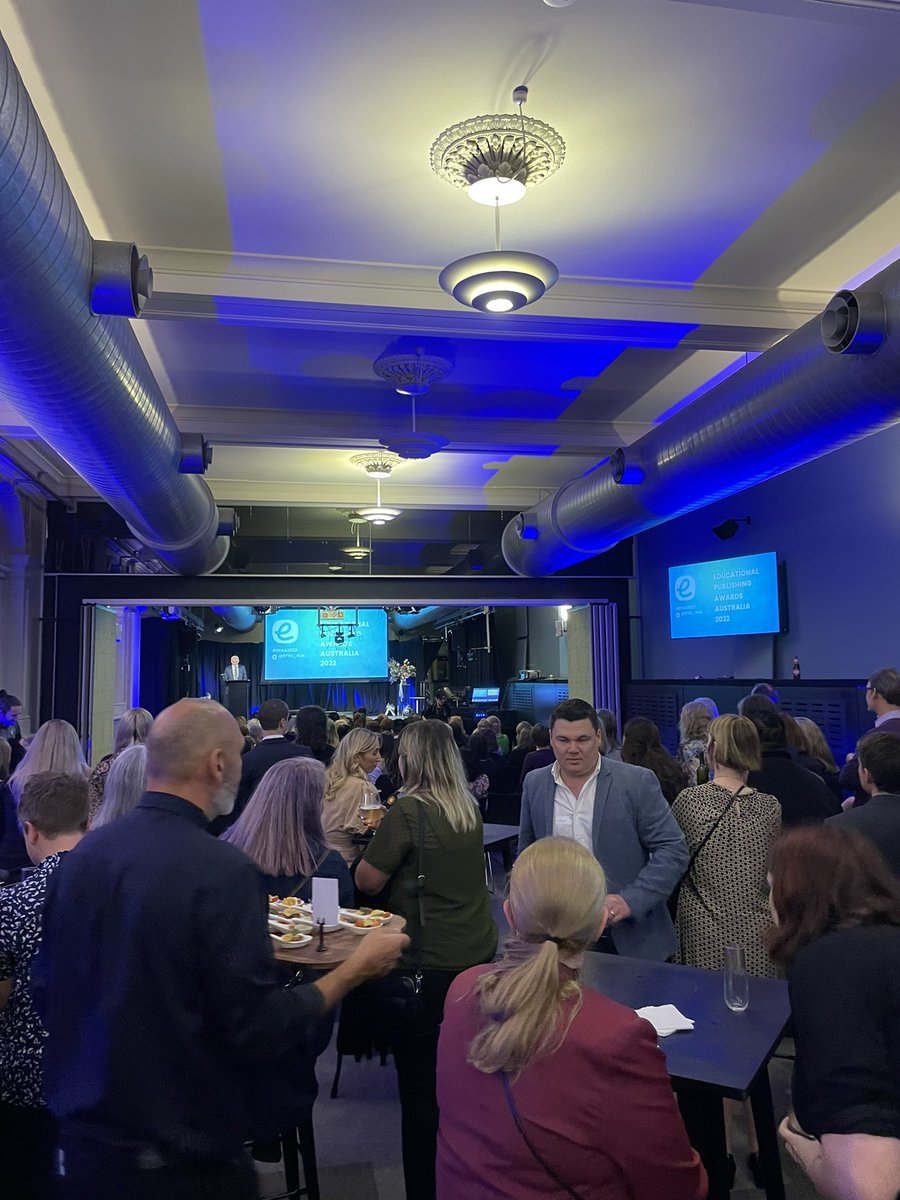 Great to be back at the <a href="/EPAs_Aus/">Educational Publishing Awards Australia</a> for the first time in person for a while!