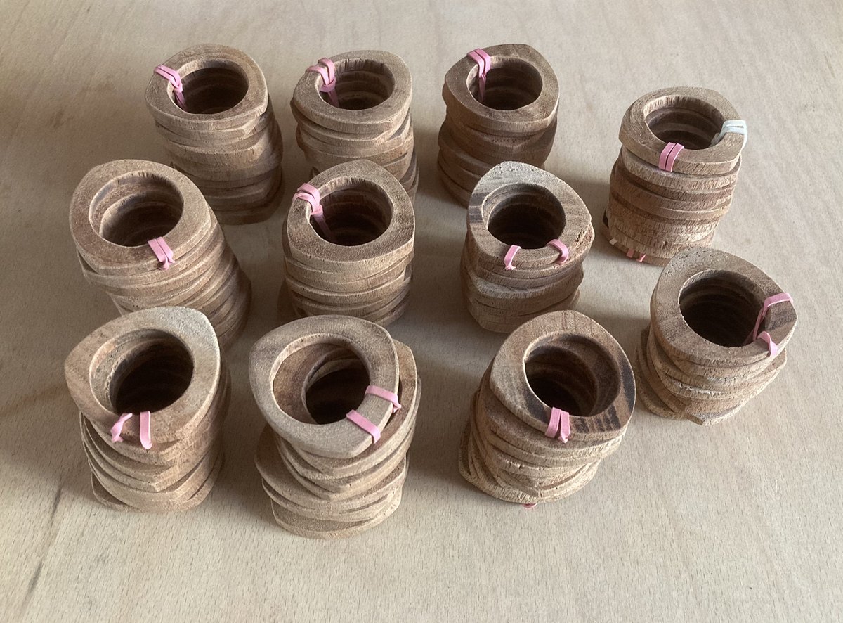 111 x Three Sided Rings ready for collection 12 days early! 😀