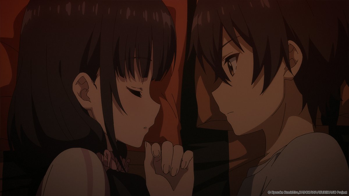 [애니플러스 9/8 00:00 방송 『새 엄마가 데려온 딸이 전 여친이었다』 10화 "전 연인은 거리감을 모른다 '왠지 서먹서먹해졌는데?'"] - 이리도 가족이...