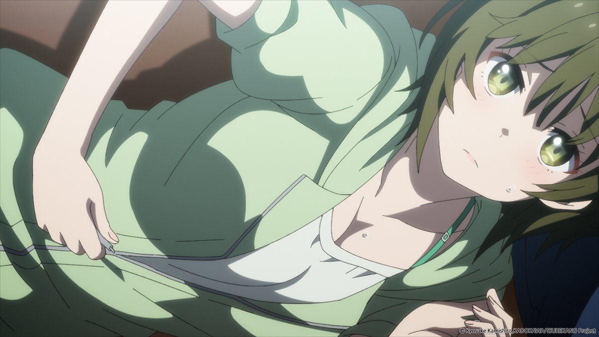 [애니플러스 9/8 00:00 방송 『새 엄마가 데려온 딸이 전 여친이었다』 10화 "전 연인은 거리감을 모른다 '왠지 서먹서먹해졌는데?'"] - 이리도 가족이...