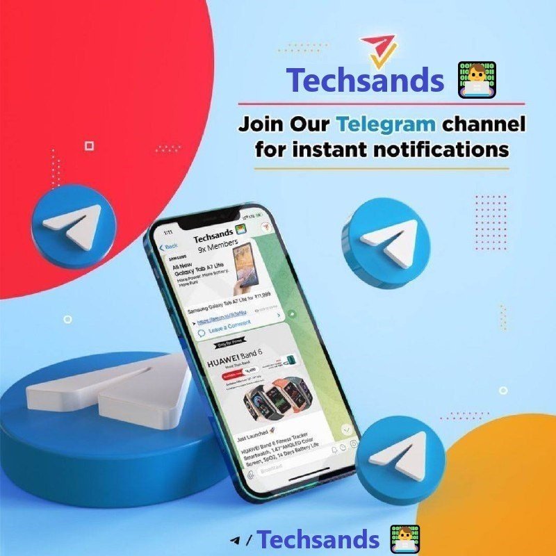 Techsands's tweet image. 😍👨‍💻SUBSCRIBE Telegram Channel t.me/Tech_sands  Techsands 👨‍💻for live updates for offers and deals ... If you like the channel Techsands 👨‍💻 then be sure to share it with your friends! 👨‍💻  ⭐⚡👍💓#maheshbabufans