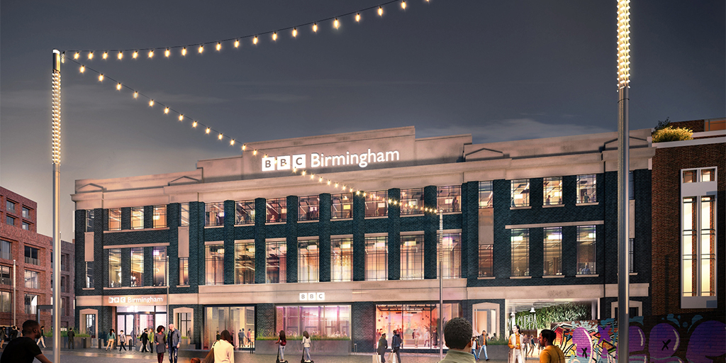 turleyplanning's tweet photo. Plans to relocate #BBC #Birmingham to the historic Typhoo Tea factory in Digbeth progress as the BBC commits to signing a deal with @stofordltd to deliver the 84,001 sq ft purpose built broadcast centre. Find out more: https://t.co/QpqsMztAlg https://t.co/EAKPffiv7o