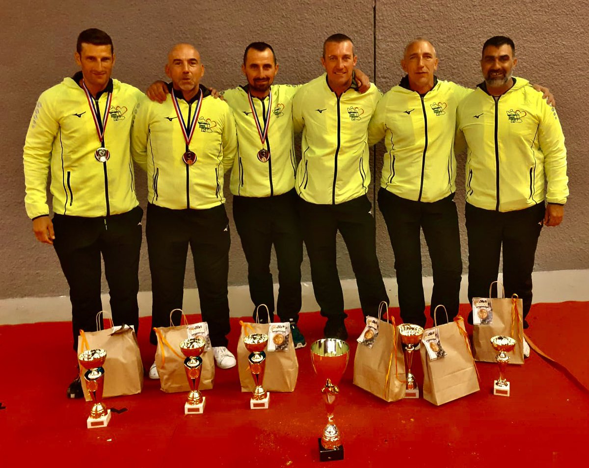 [SPORT] Bravo aux 2 équipes d’Avignon pour leur participation au Championnat de France Pétanque #Pompier à #Kerlouan ce WE 👏
Résultat ➡️ une équipe en 1/2 finale et l’autre en 1/4 de finale !