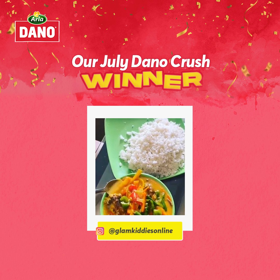danomilkng's tweet photo. Congratulations to our Dano Crush winners for the month of July and August! 💃

We'll be calling on you to send in your votes for our next Dano crush of the month, so stay tuned! ⚡️ 

You just might be one of our next winners! 😉

#GoForIt #DanoMilk #MyDanoCrush #ArlaNigeria https://t.co/ahnclMPc4S