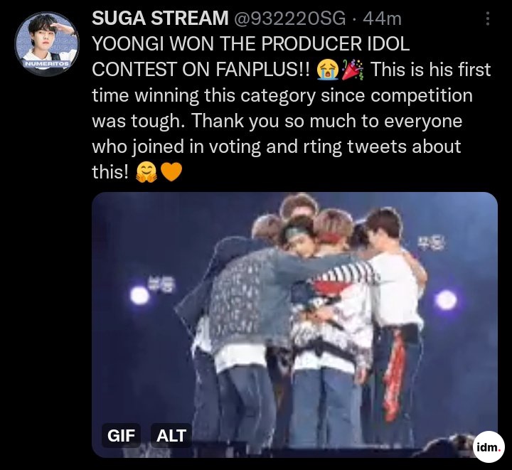 indomyfess's tweet photo. -idm GAAAAAYYYYSSSSSSSSSSS YOONGI WON 😭😭😭 https://t.co/IiIu89aZUf