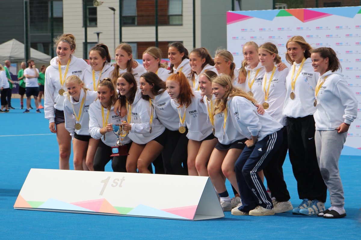 organic_child's tweet photo. Awesome way for Amie to spend her birthday @_SchoolGames winning 🥇 with England Hockey.  @ipswichsport @class_hockey @cchcuk @GraysHockey https://t.co/hjVaZp1Gvj