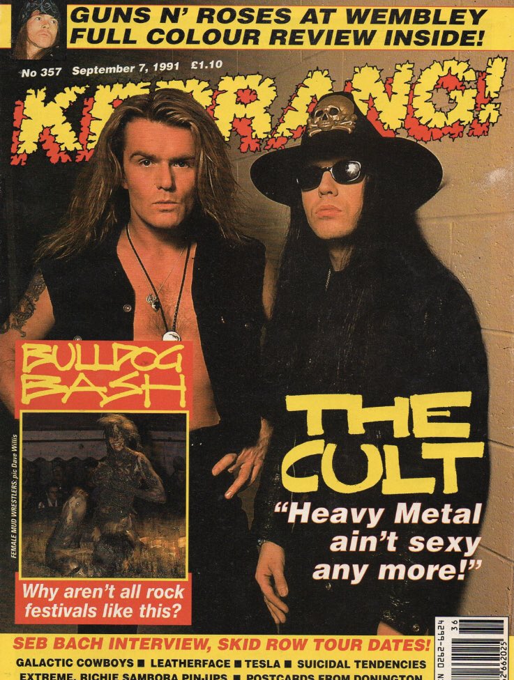 at_begins's tweet image. 7th September 1991
@KerrangMagazine @officialcult #kerrang #thecult #rockcharts