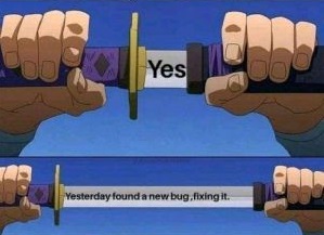 DOOAlphaDev's tweet image. Manager: Did you finish your task?