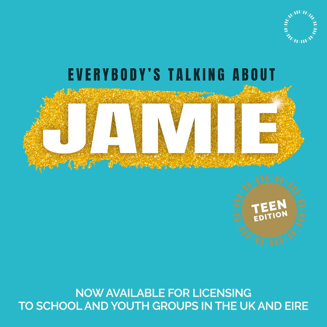 ConcordUKShows's tweet photo. We're delighted to announce that Everybody’s Talking About Jamie: Teen Edition by @tommacwriter, @DanGSells &amp; #JonathanButterell is now exclusively available for licensing to amateur school and youth groups in the UK and Eire! Discover more https://t.co/ib8zRPdWRQ @JamieMusical https://t.co/hBH9q4q5Gc