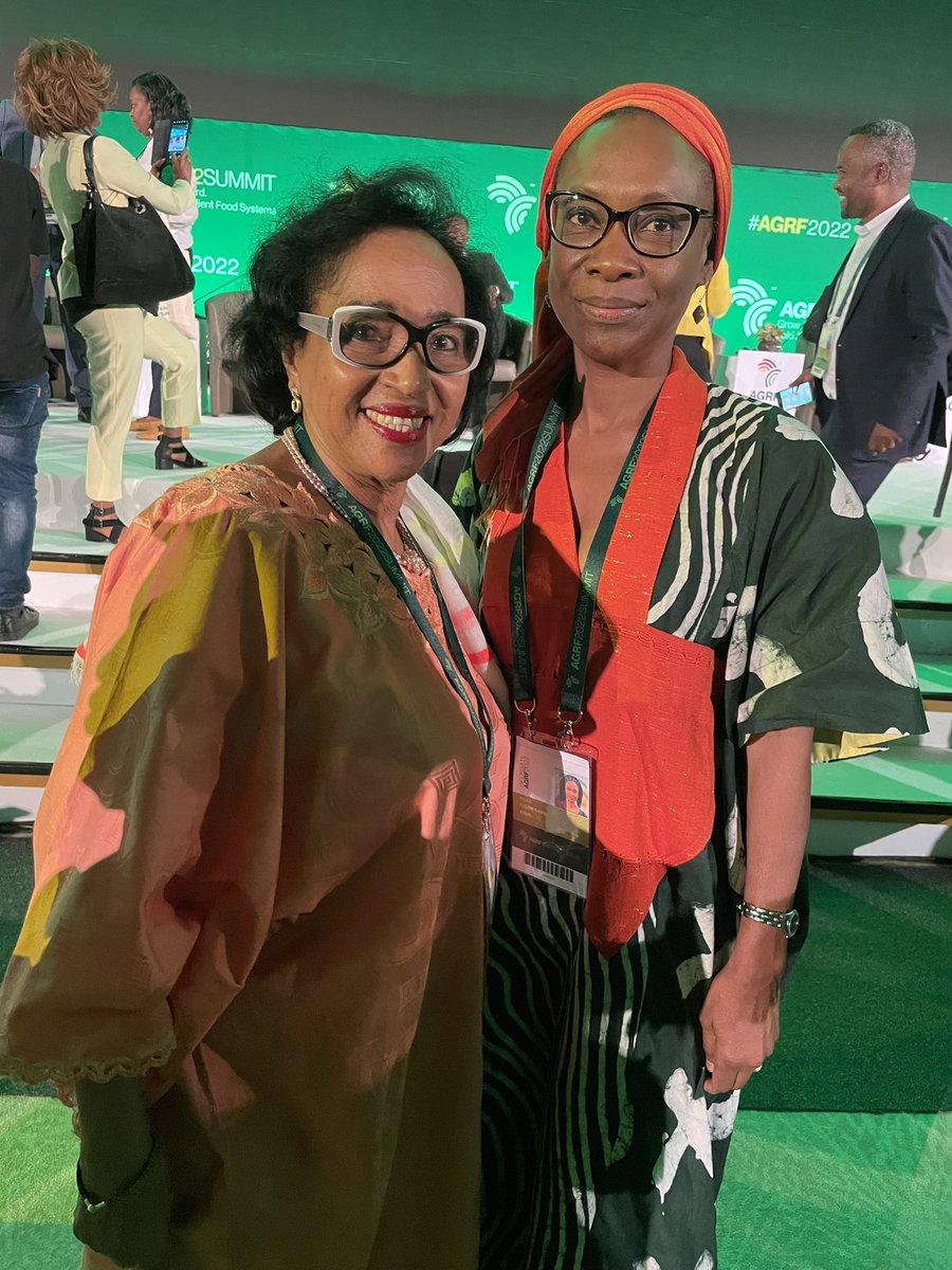 #AGRF2022 is the forum for networking, meeting friends and mentors, ex colleagues, Ag. champions and celebrities. @CoumbaDSow @MamadouBiteyeOB @IFAD @AfDB_Group @didierdrogba @LindaOdhiamboN