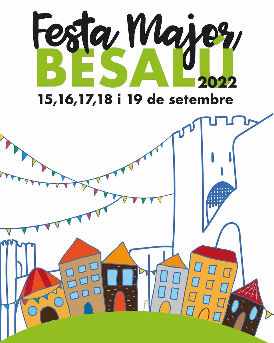 Del 15 al 19 de setembre #FestaMajorBesalú2022
Programa d’actes: acortar.link/yLUMDr
Molt bona festa a tothom!
#SantPrim
#estemdefesta
<a href="/GironaNoticies_/">Girona Notícies</a> 
<a href="/elgarrotxi_cat/">elgarrotxi.cat</a> 
<a href="/FiresiFestesCAT/">FestesMajorsCAT</a>