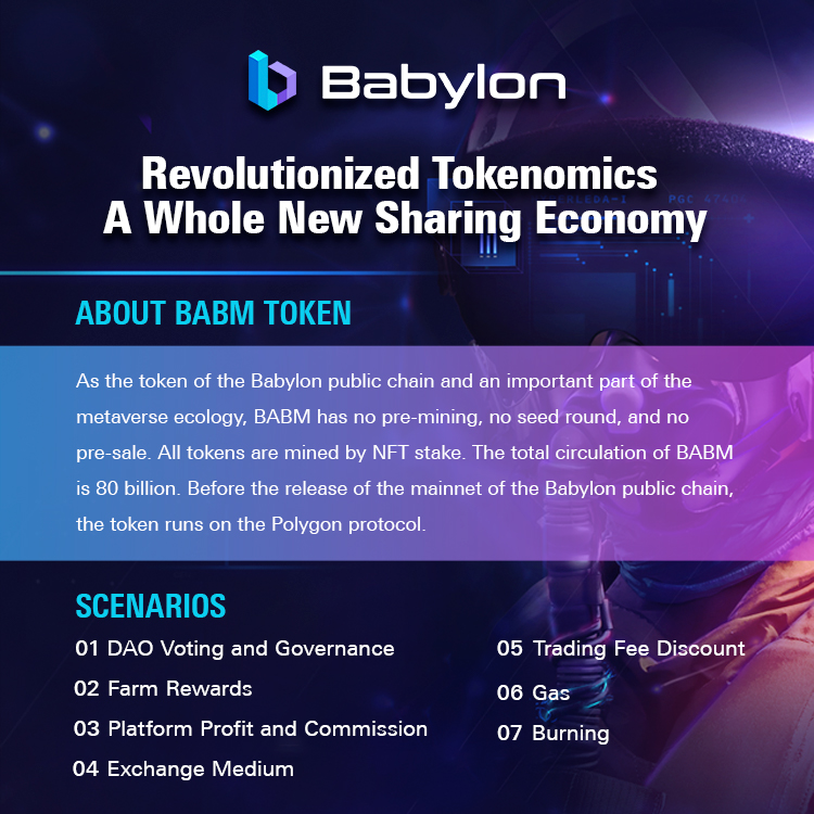 BabylonNetwork's tweet photo. Tokenomics helps determine the potential value of the Babylon Network and impacts the value of each NFT or cryptocurrency. https://t.co/IUYwQxHA0w