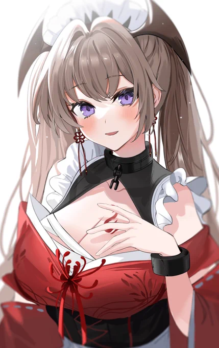 エアリープロダクション2期生VTuber紅炎イザナミ()ちゃんのデザイン担当しました。9月14日に初配信開始!かわいいイザナミちゃんを期待してください!#紅炎イザナミ 