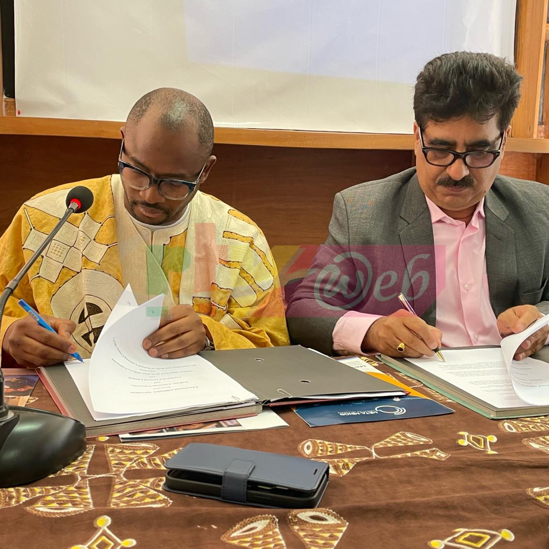 CRTV_web's tweet photo. #ISKAI
The partnership agreement between Hellenic American University, Conquez Ireland Limited and KALATA International Higher Institute was signed on 6 September 2022 in Yaounde. https://t.co/i7VDQALEl2
