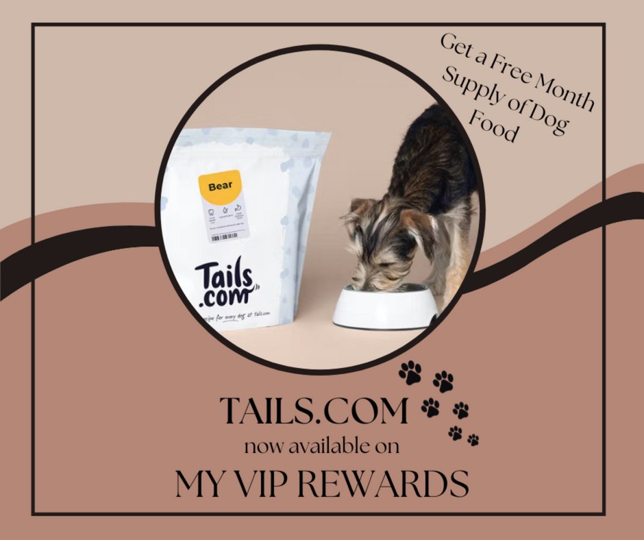 SLandSUK's tweet photo. Get a FREE month's supply of dog food from Tails now through My VIP Rewards!

Start saving: https://t.co/3aJf6Y87Ix
#shoplocalandsave #pets #dogs #tails #myviprewards #offer #discounts #startsaving https://t.co/ON65Oax37E
