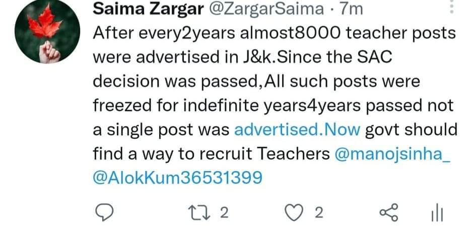 ajkyf_'s tweet photo. #SACOrder must be reviewed @manojsinha_ @diprjk sir๐ https://t.co/WiZ7RYiuxg