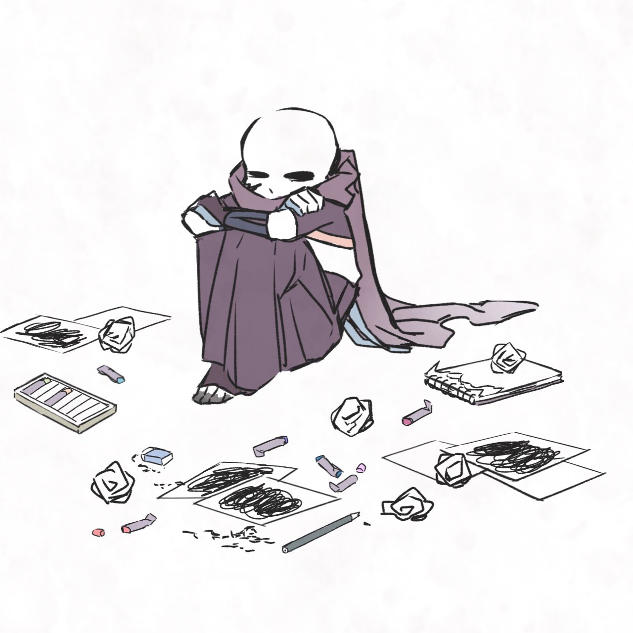 💜Dust sans Cute💜 : r/UndertaleAU