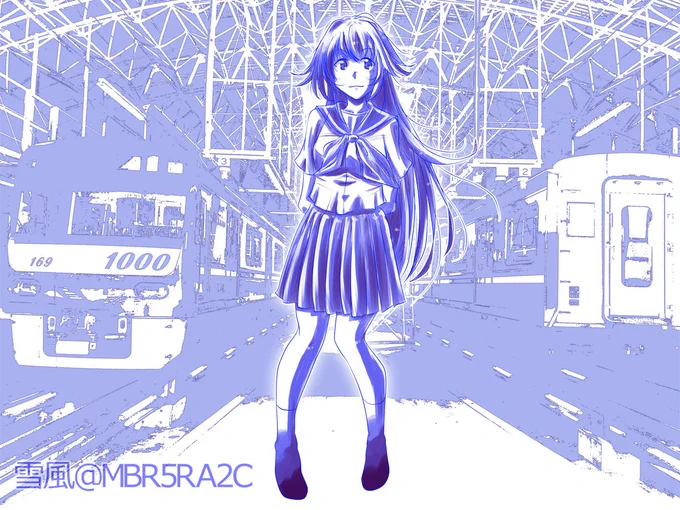 #あなたのセーラー服をみせてください なるほど……10年分くらいの過去絵を探ってみたけど枚数は描いていないのなぁ(;'∀`) 