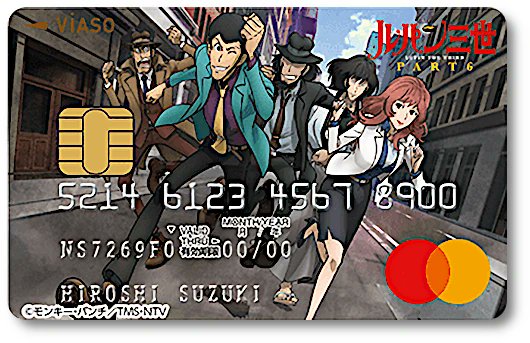 キャラクタークレジットカードデザイン比較 Design Creca Twitter