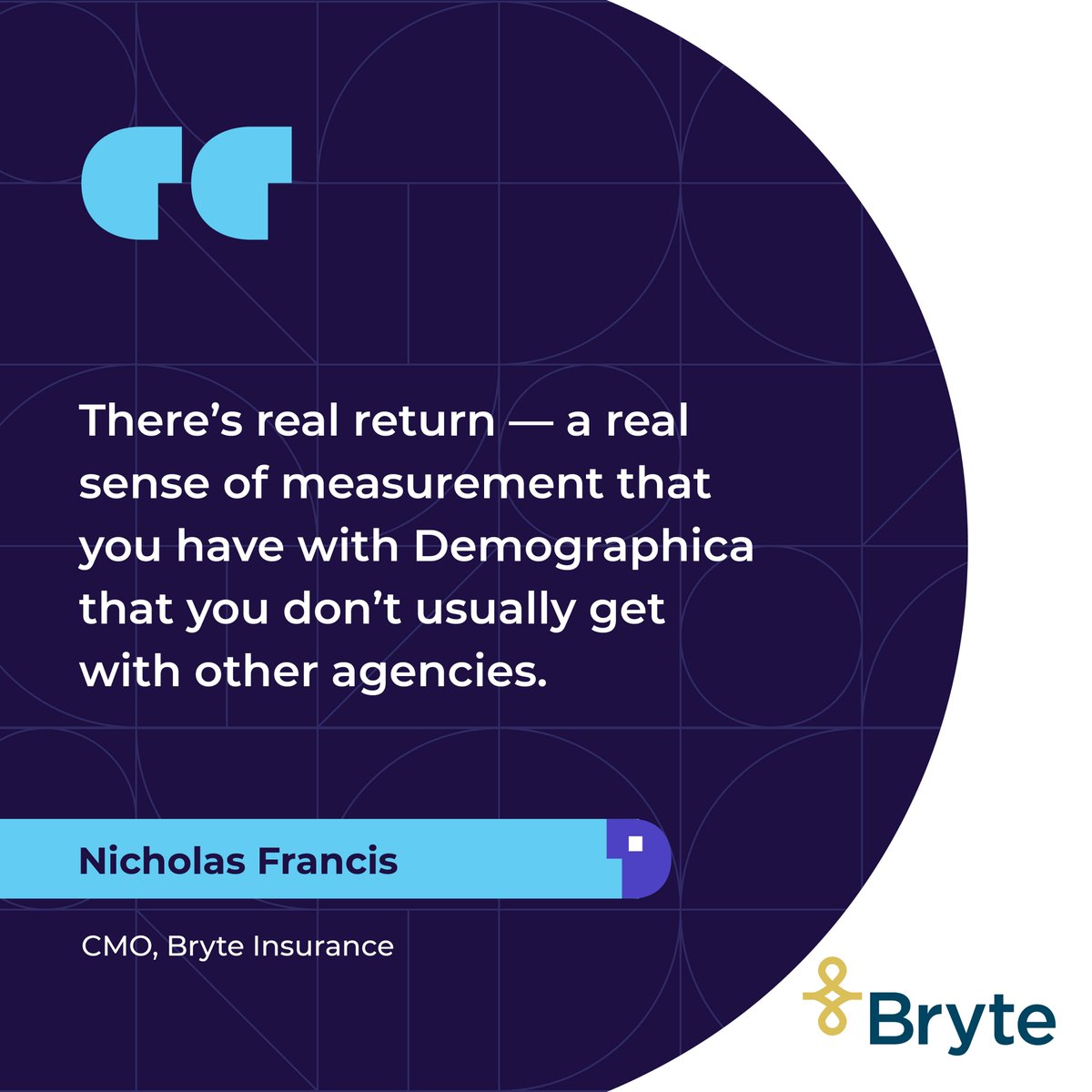 For over 16 years, we’ve brought the relevant #talent, #research, #experience, #resources, and #technology to bear so that large #B2B companies can successfully connect with their customers in the most effective and impactful way. #WeKnowPeople #TheDemographicaWay