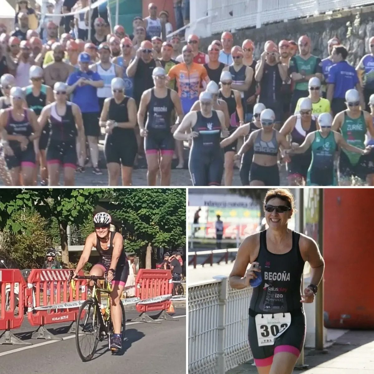 gorintxo's tweet photo. Fin de semana intenso

Sábado, Bermeo, 1500m de la travesía Salomé-Campos, con una mar muy movidita 🌊🌊🌊

Domingo, Sestao, III Triatlón Popular, muy bien organizado y disfrutado. https://t.co/ue9QCztlJ1