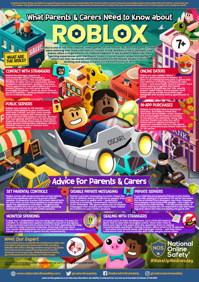 wake_up_weds's tweet image. Know your ABCs from your RDMs? 🤔🧱 The young Roblox fans in your life almost certainly will. Our #WakeUpWednesday guide profiles the smash-hit building and exploration game – including the potential #OnlineSafety risks 🎮

Download &amp;gt;&amp;gt; hubs.ly/Q01lK2YM0