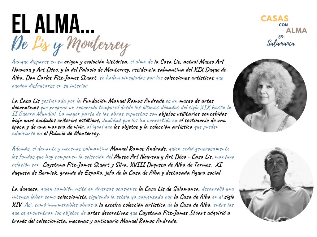 museocasalis's tweet photo. Aunque dispares en su #origen y evolución, el alma del Palacio de Monterrey,residencia salmantina del XIX Duque de Alba,Don Carlos Fitz-James Stuart,y la de la #CasaLis,#Museo #ArtNouveau y #ArtDéco,se hallan vinculadas.Descúbrelo con nuestra #EntradaConjunta a #CasasConAlma.🏠⚜️ https://t.co/GIFMXn05k6