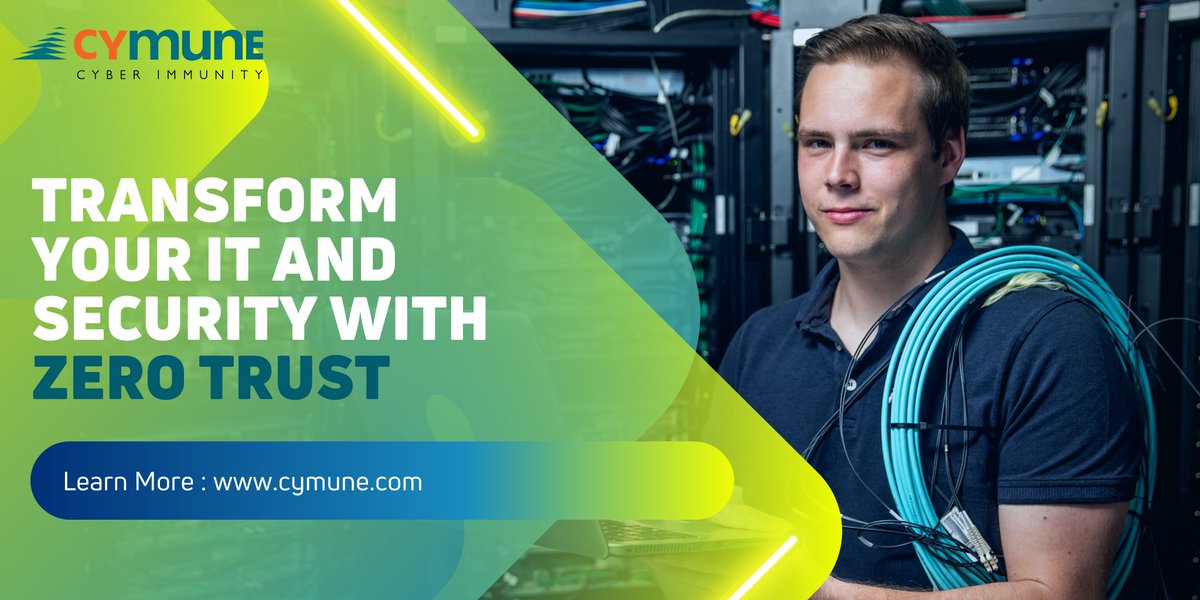 cymune_inc's tweet photo. Cymune's Zero Trust strategic approach to cybersecurity helps secure your organization’s data, assets, and people by continuously validating every digital interaction.
Contact us: https://t.co/ZlCznbS9E4
#Cymune #ZeroTrust #CyberSecurity #ZeroTrustNetwork #ZeroTrustModel https://t.co/vUORTm5DLi
