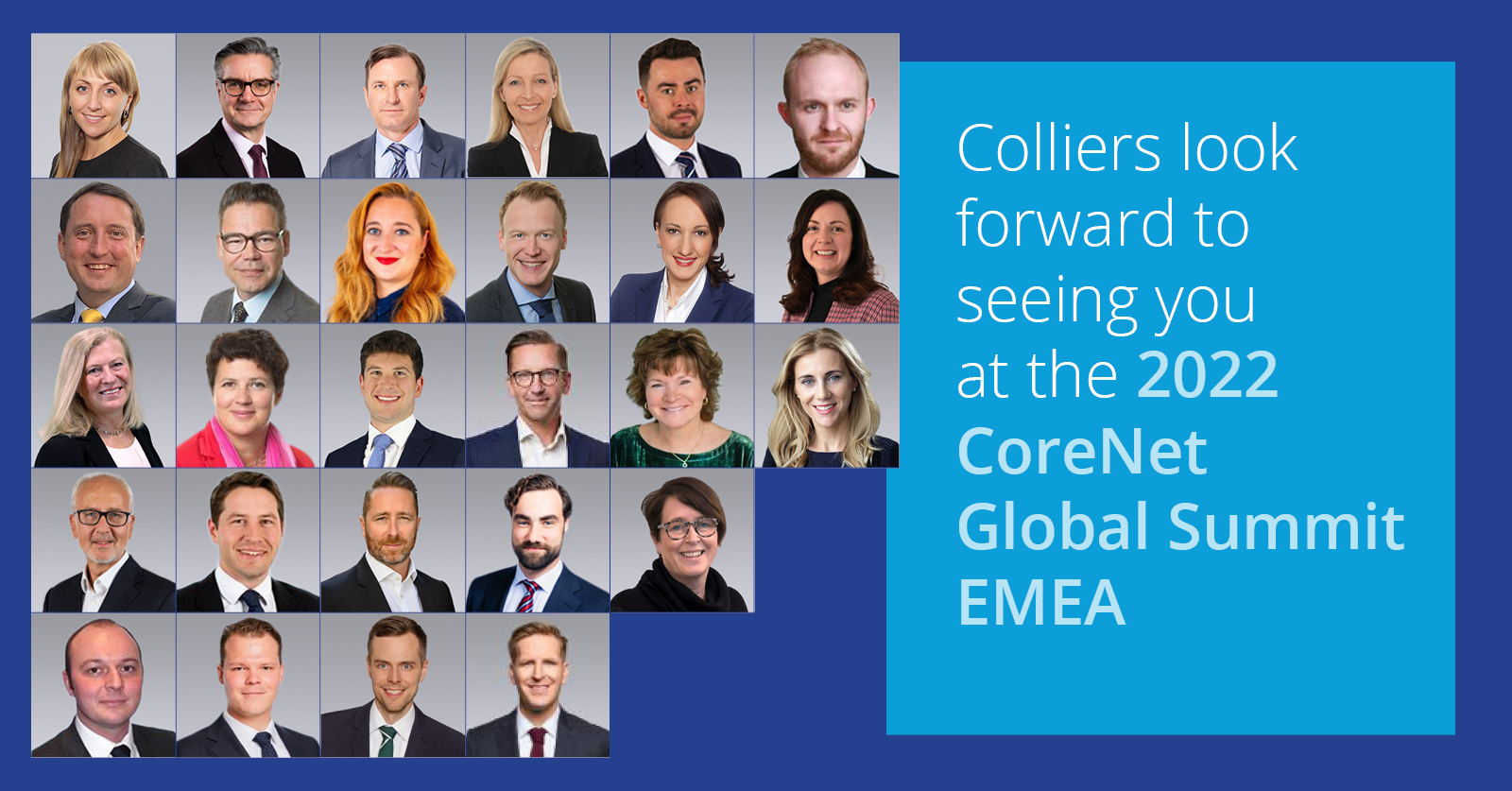 Colliers EMEA on Twitter "One week until the 2022 Global EMEA