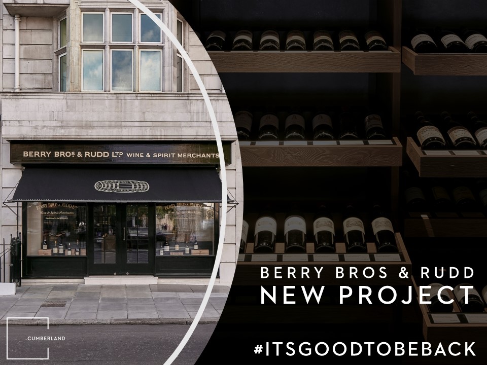 We are back with the #dreamteam <a href="/berrybrosrudd/">Berry Bros. & Rudd</a> &amp; <a href="/mowatandcompany/">Mowat & Company</a> to fit out the private family reserve located directly underneath the famous wine shop. 

Pure craftsmanship goes into every element of works that we undertake at this beautiful historic location

#CumberlandGroup