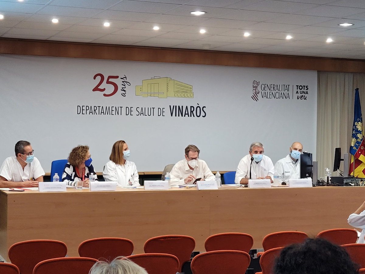 GVAsanitat's tweet image. 📷 Dins de la ronda de contactes amb tots els equips d'Atenció Primària, el conseller Miguel Mínguez es reuneix hui amb els professionals del departament de salut de @GVASalutVinaros